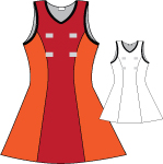 *Lycra Netball Dress - Style 1