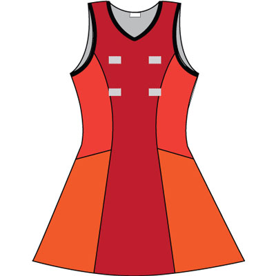 *Lycra Netball Dress - Style 2
