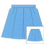 *Microfibre Knife & Inverted Pleated Netball Skirt